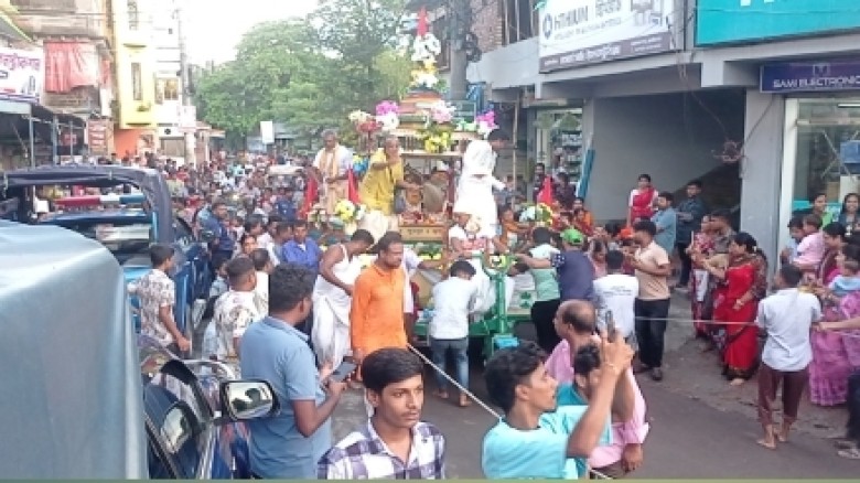 সাতক্ষীরা সদর উপজেলা সার্বজনীন পূজা মন্দিরের উদ্যোগে জগন্নাথ দেবের রথযাত্রা উৎসব...