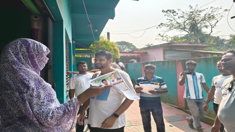 বেনাপোল পৌরসভার ৪ নম্বর ওয়ার্ডে গণসংযোগ ও উন্নয়ন পরিকল্পনা